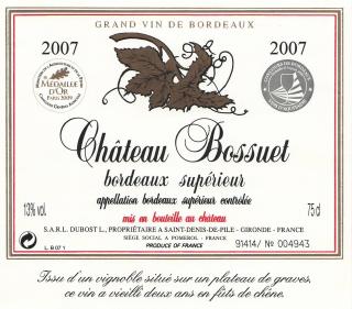 Château  Bossuet