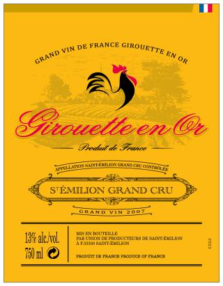 Girouette En Or