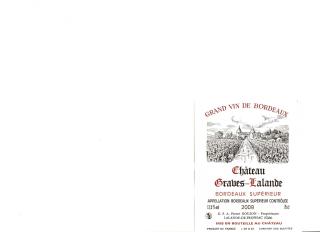 Château  Graves Lalande