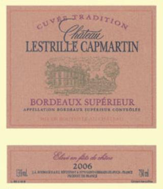 Château  Lestrille Capmartin