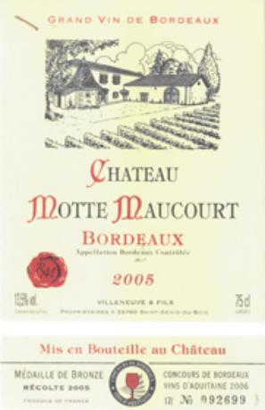 Château  Motte Maucourt