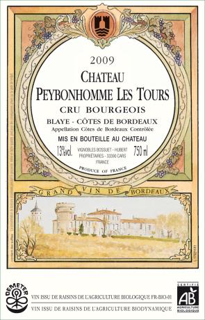 Château  Peybonhomme Les Tours